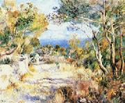 Pierre Renoir L'Estaque painting